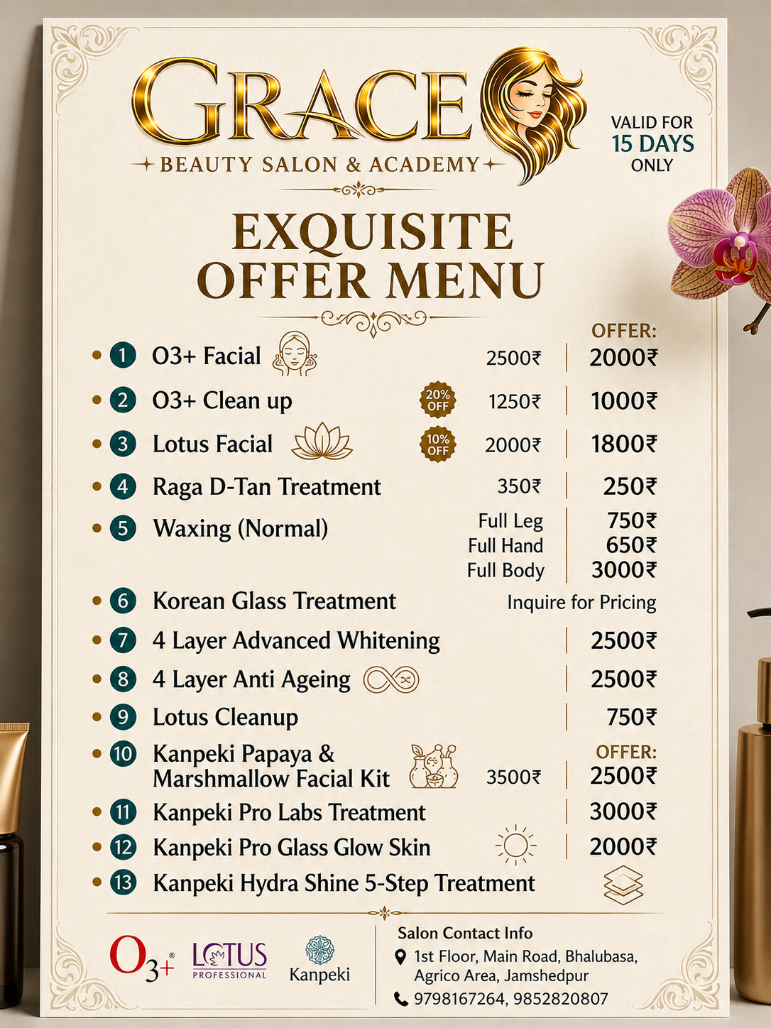 Offer Menu