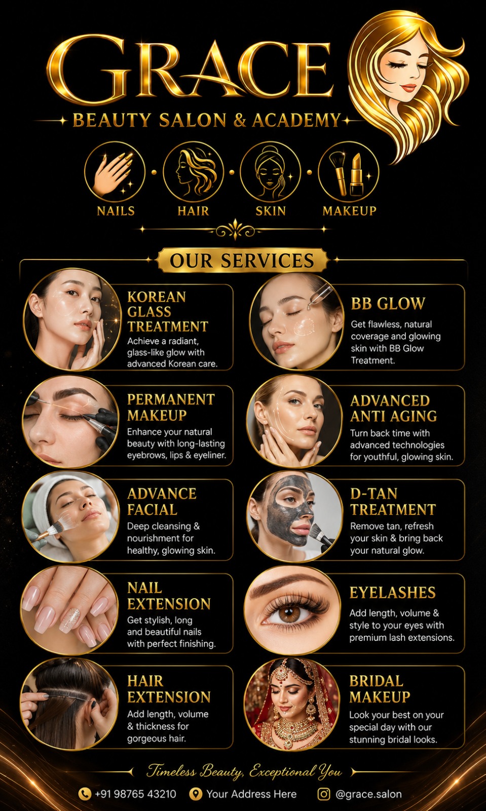 Grace Beauty Salon Services